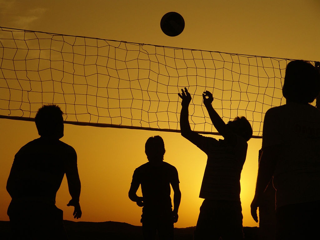 beach volleyball